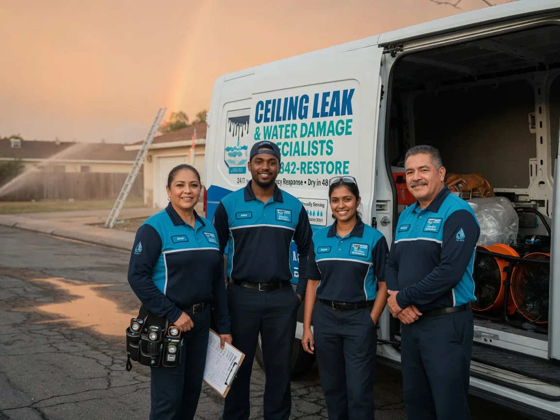 Ceiling Leak Cleanup company in Tinley Park, IL